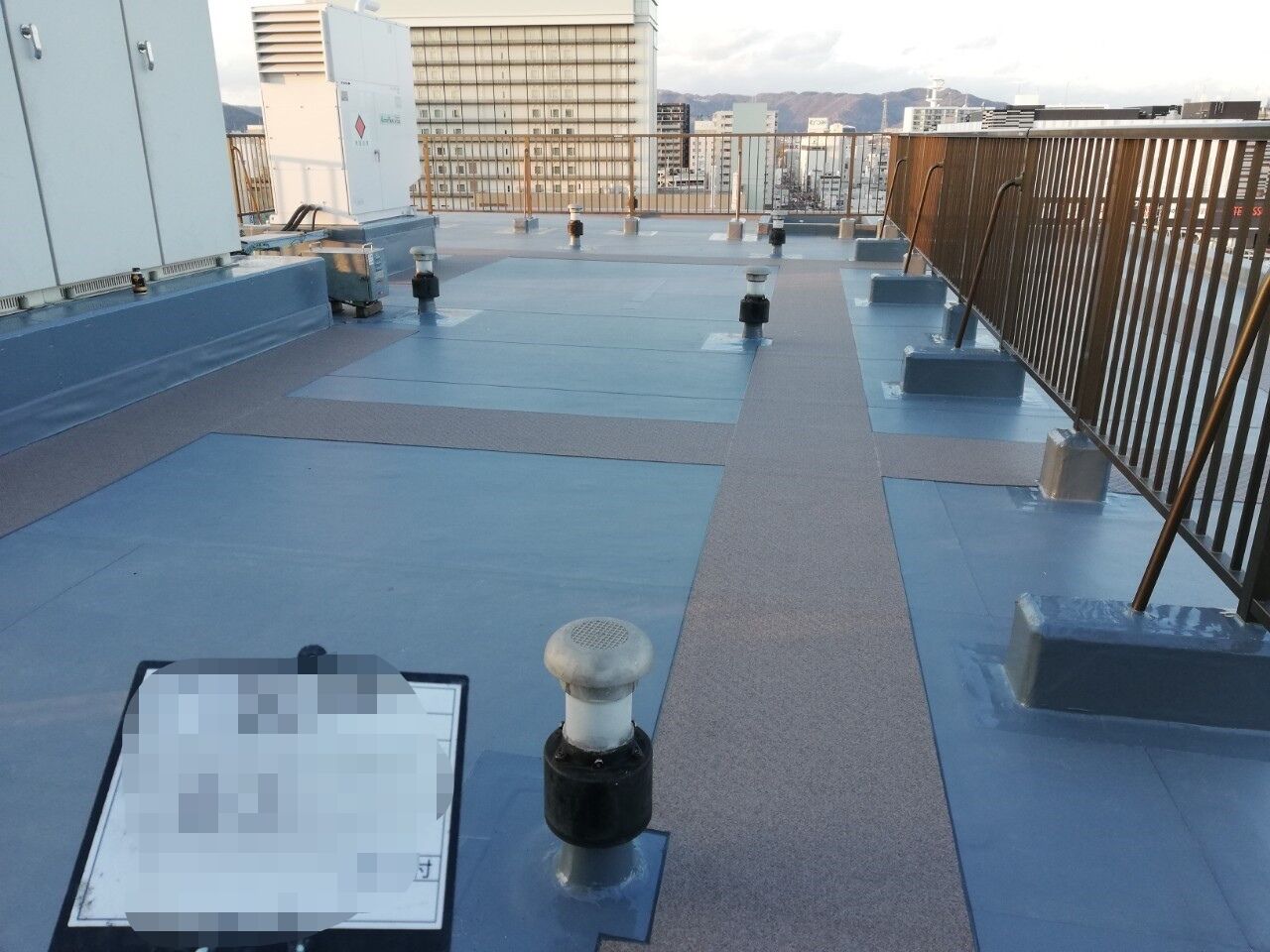 某ホテル屋上防水工事